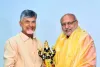 సీఎం చంద్రబాబుతో తెలంగాణ గవర్నర్ భేటీ