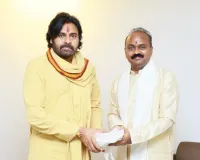 డిప్యూటీ సీఎం పవన్ కల్యాణ్ తో టీటీడీ ఈవో శ్యామలరావు భేటీ