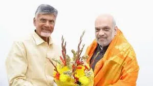 ఈ రోజు రాత్రి ఏపీకి అమిత్ షా.. చంద్రబాబుతో భేటీ..!