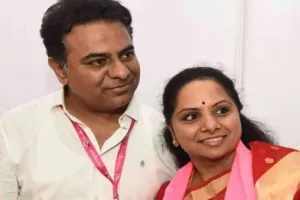 తీహార్ జైలులో ఉన్న కవితను కలిసిన కేటీఆర్..