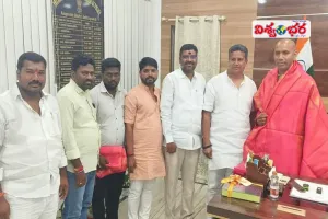 FC  నారాయణరెడ్డి ని సన్మానించిన భాజపా నాయకులు.  