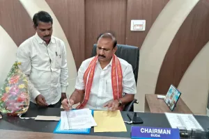 సుడా చైర్మన్ గా భాద్యతలు స్వీకరించిన కోమటిరెడ్డి నరేందర్ రెడ్డి